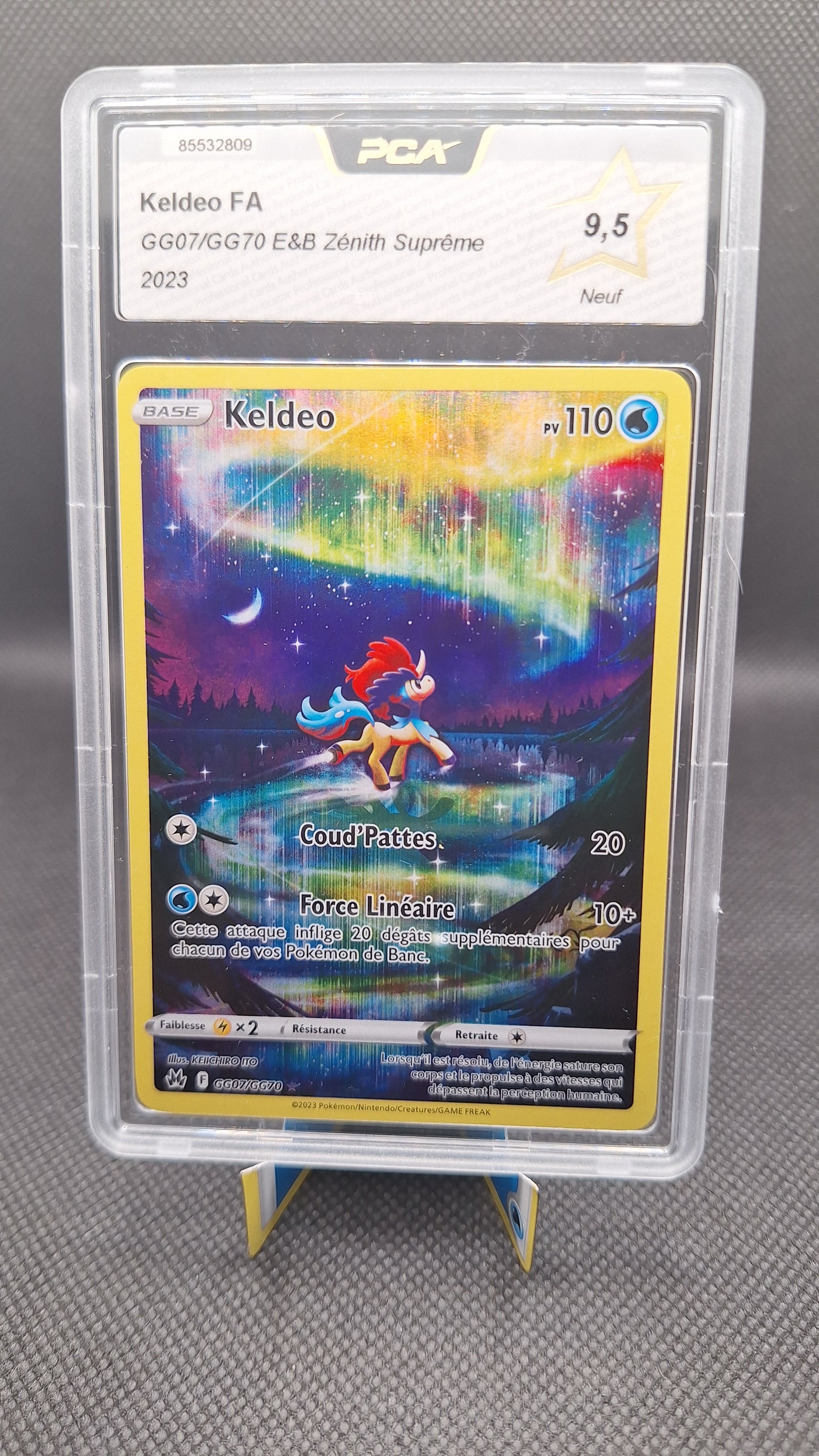 Keldeo – GG07/GG70 – Zénith Suprême – PCA 9,5