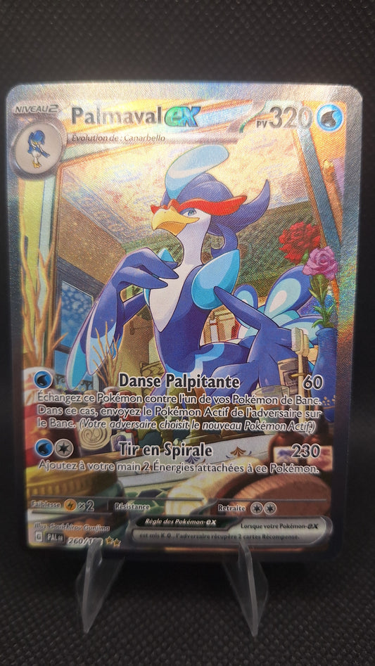 Palmaval-ex 260/193 – Illustration Spéciale Rare | Pokémon JCC Évolutions à Paldea