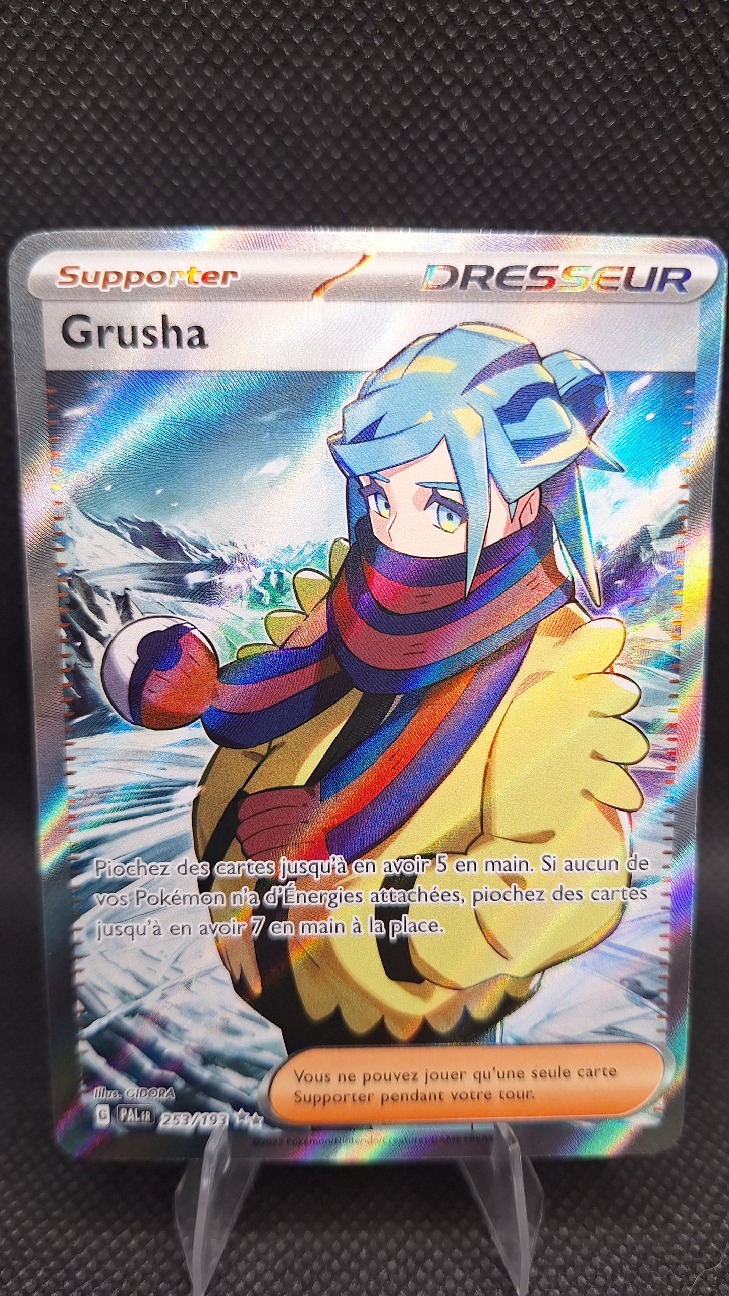 Carte Pokémon Grusha - Alternative Full Art (FR)
