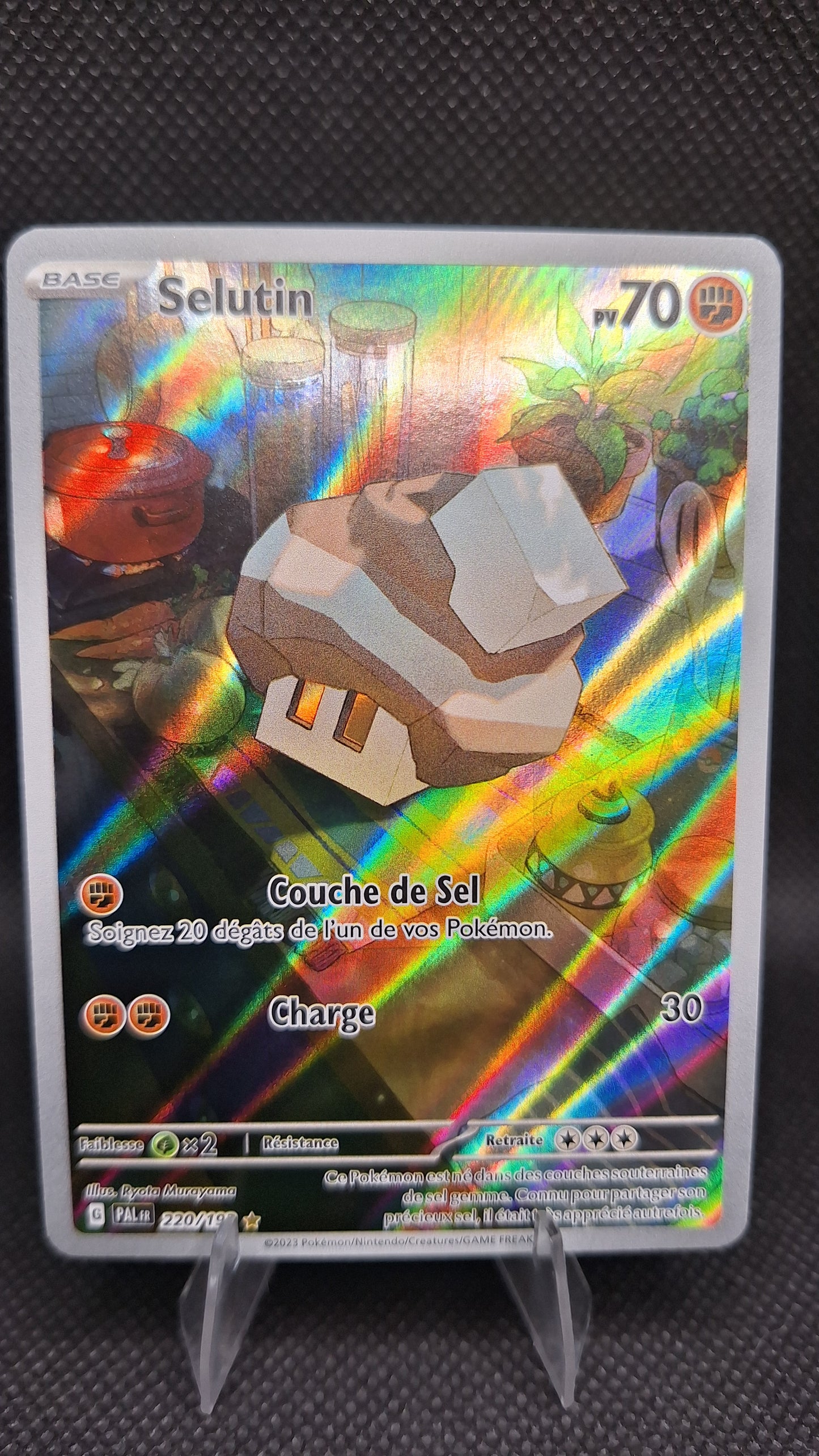 Carte Pokémon Selutin - Illustration Rare (FR)