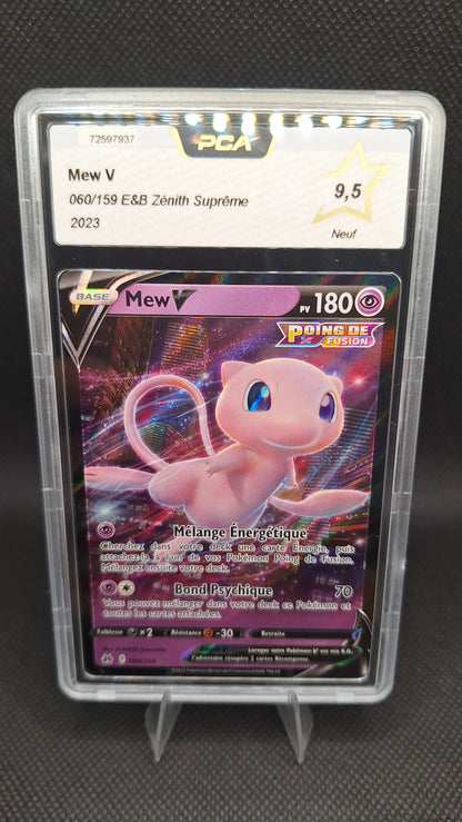 Mew V 60/159 – PCA 9,5 – Zenith Suprême 2023 (Épée et Bouclier)