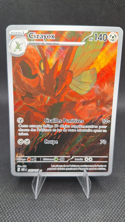 Cizayox 205/197 – Illustration Rare (Flammes Obsidiennes)